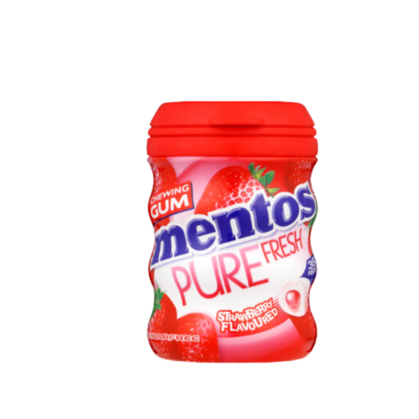 Mentos Full Fresh Bottle Strawberry (35pc)