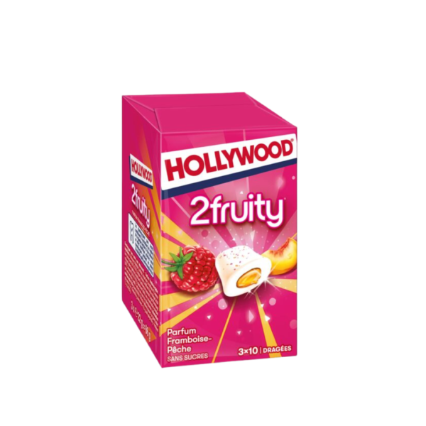 Hollywood 2 fruity Framboise / Peche