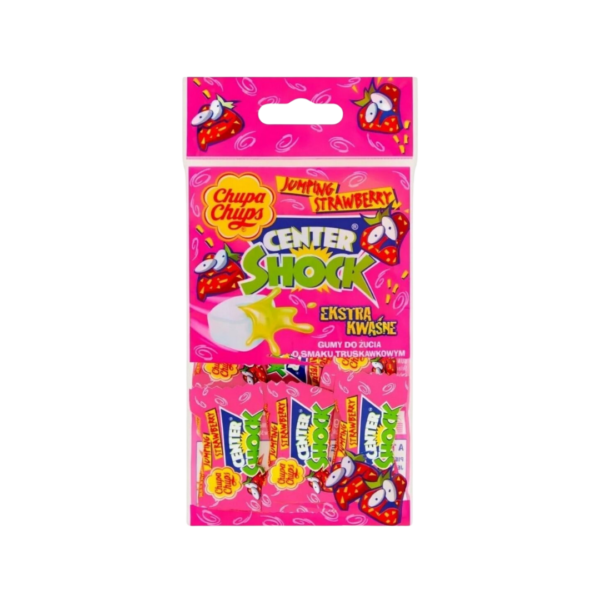 Chupa Chups Center shock Jumping Strawberry 36g