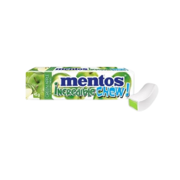 Mentos incredible chew apple 45 grm