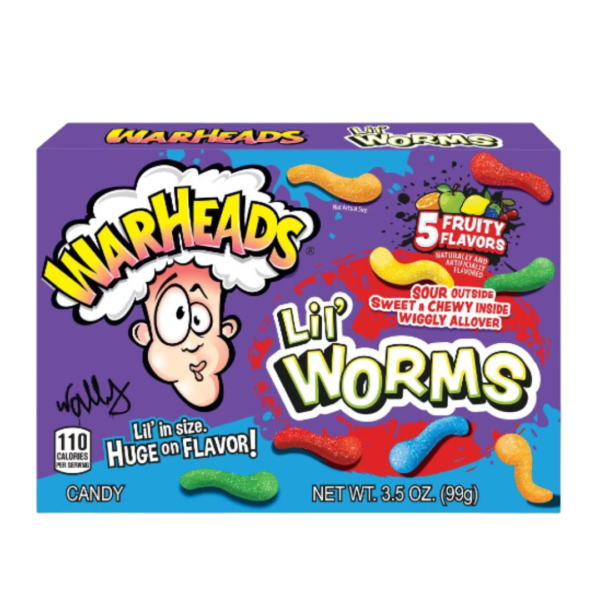 Warheads Lil'Worms 99g