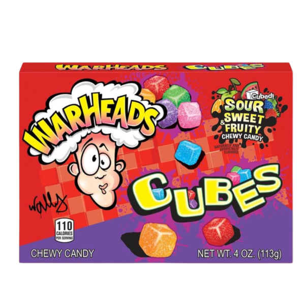 Warheads Cubes 113g