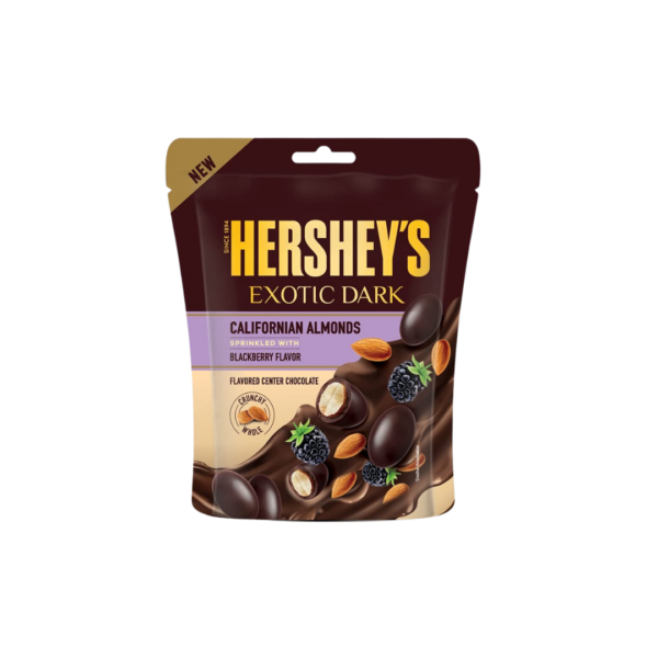 Hersheys Exotic Dark Almonds blackberry 90g