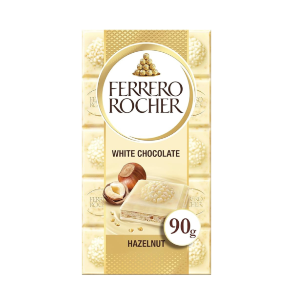 Ferrero Rocher White Bar 90g