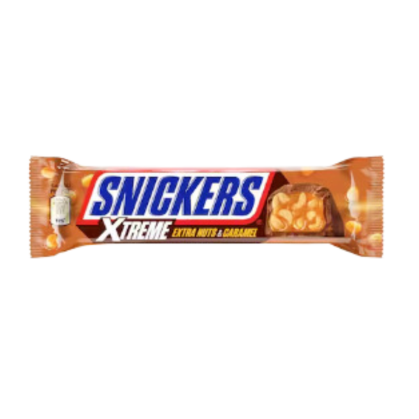 Snickers Xtreme nuts and Caramel