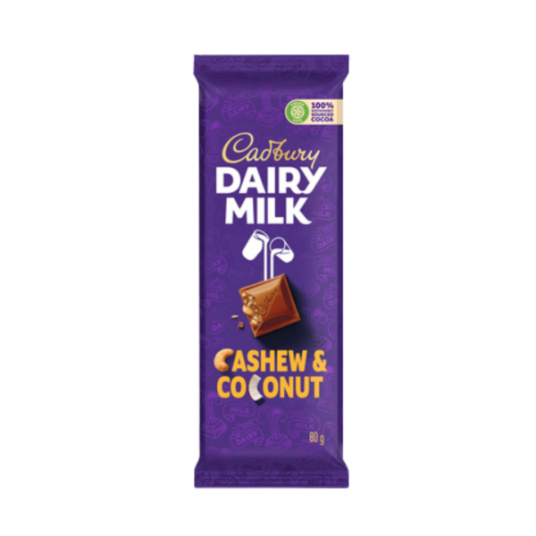 Cadbury 80gm Cashew coconut