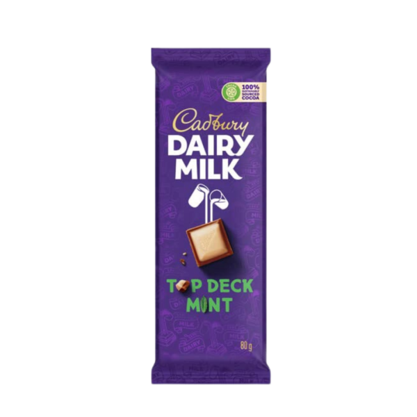 Cadbury 80gm Top Deck Mint