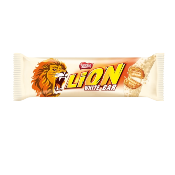 Lion White Bar 42g