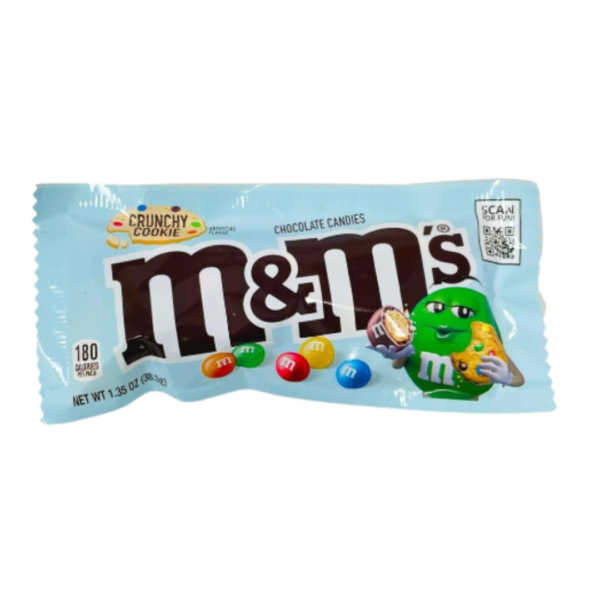 M and M Crunchy Cookie