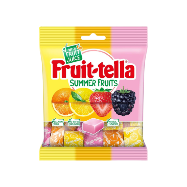 Fruit tella asstd bag 140 grm