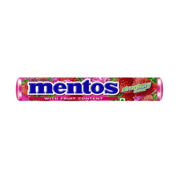 Mentos Roll Strawberry 34.5g