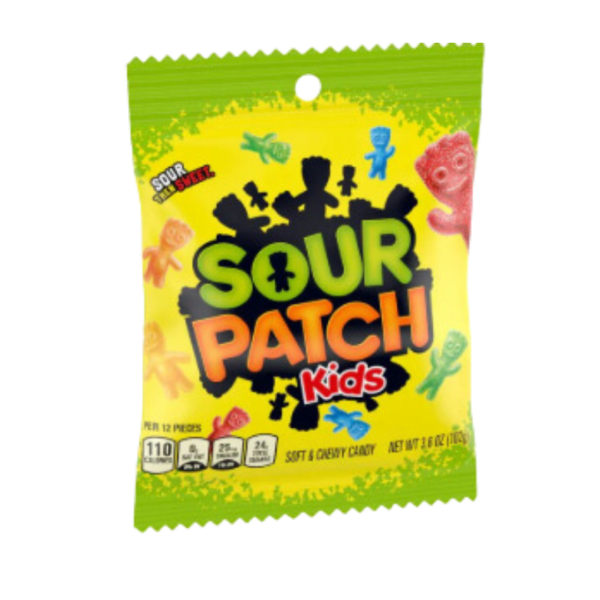 SOUR PATCH KIDS BAG NORMAL 102 G