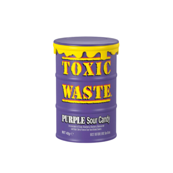 TOXIC WASTE 42G PURPLE SOUR CANDY