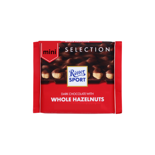 RITTER SPORT MINI DARK WHOLE HAZELNUT 16.6G