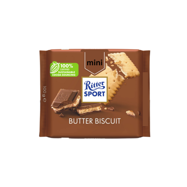 RITTER SPORT MINI BUTTER BISCUIT 16.6G