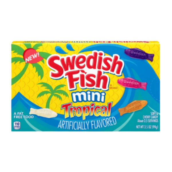 SWEDISH FISH MINI TROPICAL 99G